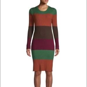 NWT 525 America Striped Sweater Dress
